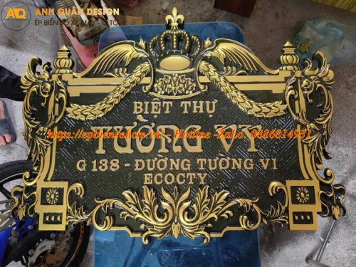 Biển Số Nhà Biệt Thự
