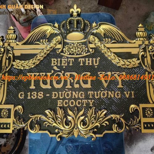Biển Số Nhà Biệt Thự