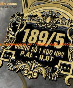 Biển Số Nhà Biệt Thự