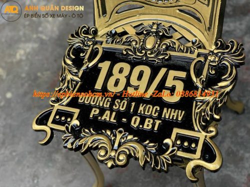 Biển Số Nhà Biệt Thự