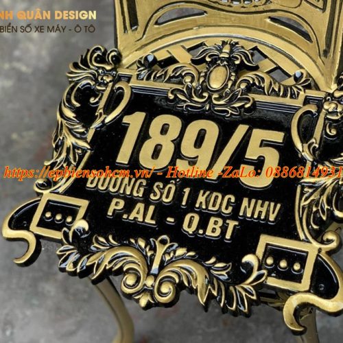 Biển Số Nhà Biệt Thự