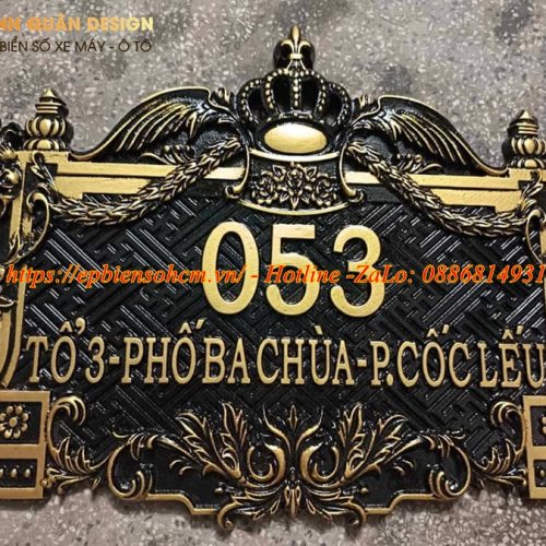 Biển Số Nhà Biệt Thự