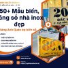 Bảng Biển Số Nhà Inox