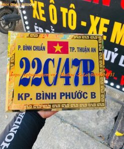 Biển số nhà inox ăn mòn
