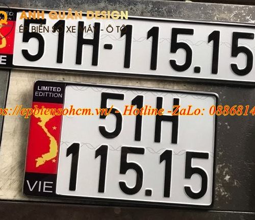 Ép Biển Số Xe Máy