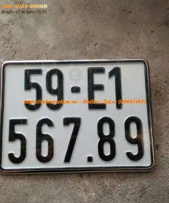 Dịch vụ ép khung biển số, phục hồi biển số cũ hư xe máy, ôt tô tại Huyện Châu Đức 13 Quy trình ép biển số xe máy