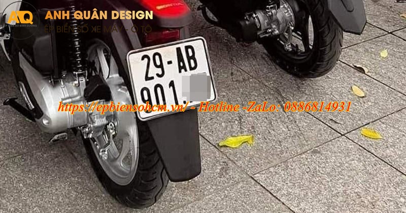 Ép Biển Số Xe Máy