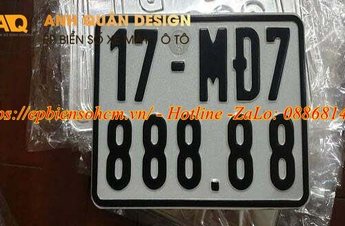 Ép Biển Số Xe Máy