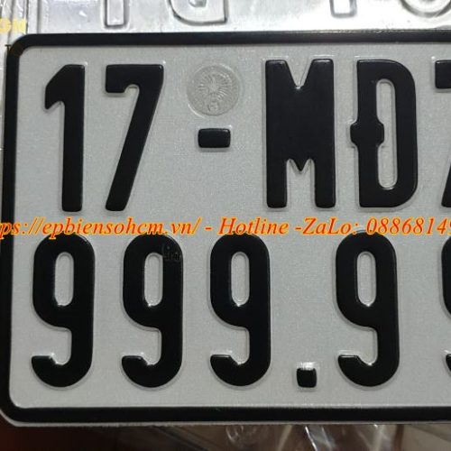 Ép Biển Số Xe Máy