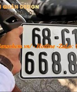 Dịch vụ ép khung biển số, phục hồi biển số cũ hư xe máy, ôt tô tại Huyện Châu Đức 16 Ép Biển Số Xe Máy