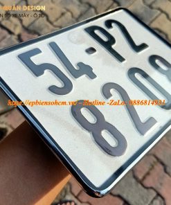 Dịch vụ ép khung biển số, phục hồi biển số cũ hư xe máy, ôt tô tại Huyện Châu Đức 17 Ép Biển Số Xe Máy