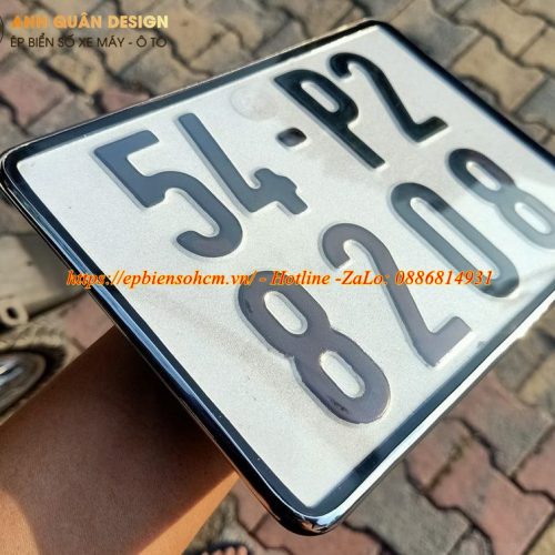 Ép Biển Số Xe Máy