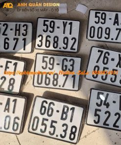 Dịch vụ ép khung biển số, phục hồi biển số cũ hư xe máy, ôt tô tại Huyện Châu Đức 18 Ép Biển Số Xe Máy
