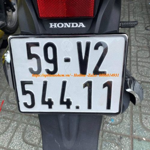 Ép Biển Số Xe Máy