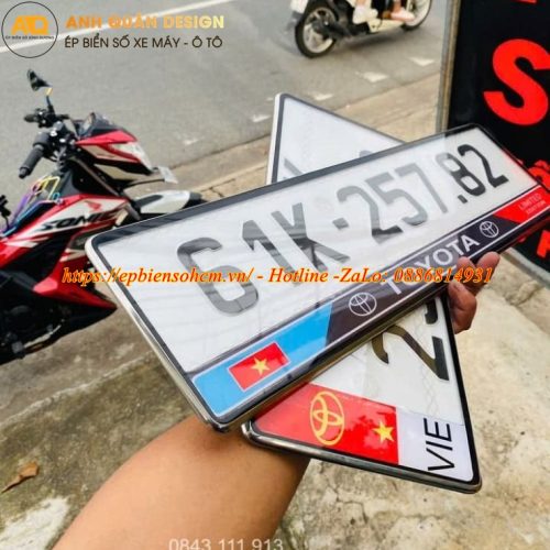 Ép Biển Số Xe Ô Tô