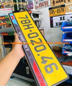 Dịch vụ ép khung biển số, phục hồi biển số cũ hư xe máy, ôt tô tại Huyện Châu Đức 1 Ép Biển Số Xe Ô Tô
