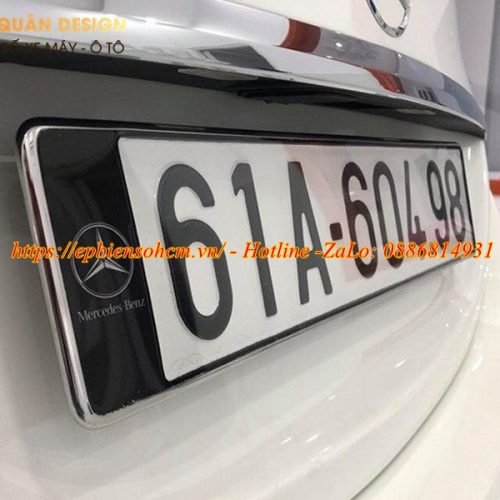 Ép biển số xe ô tô là gì?