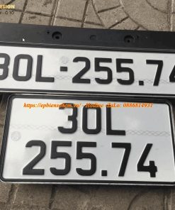 Dịch vụ ép khung biển số, phục hồi biển số cũ hư xe máy, ôt tô tại Huyện Châu Đức 7 Ép Biển Số Xe Ô Tô