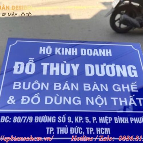 biển bảng hiệu tên hộ kinh doanh