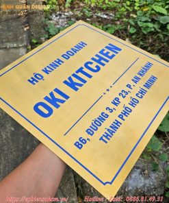 Biển hiệu quảng cáo hộ kinh doanh 2 biển bảng hiệu tên hộ kinh doanh