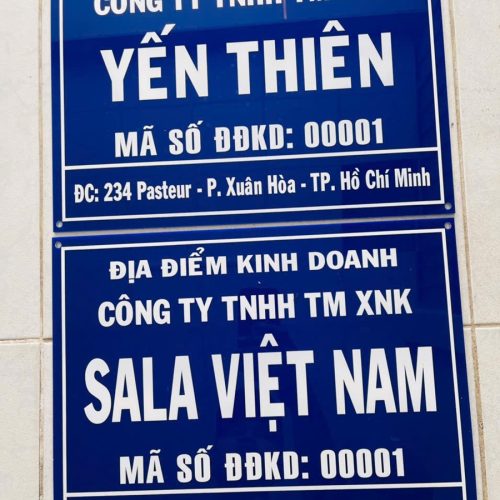 biển bảng hiệu tên hộ kinh doanh