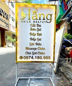 bảng hiệu Mica cho Spa