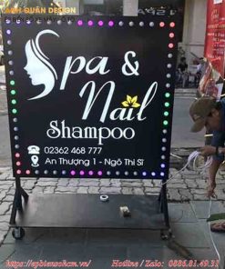 bảng hiệu Mica cho Spa