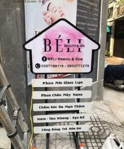 bảng hiệu Mica cho Spa