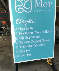 bảng hiệu Mica cho Spa