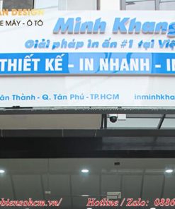 bảng hiệu quảng cáo Mica