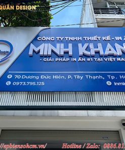 bảng hiệu quảng cáo Mica