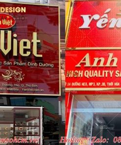 bảng hiệu quảng cáo Mica