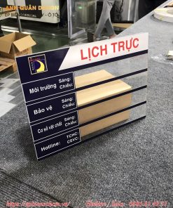 bảng lịch trực Mica; Bảng mica ghi lịch làm việc