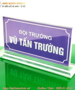 bảng Mica bàn tư vấn