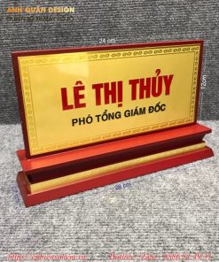 bảng Mica biển tên