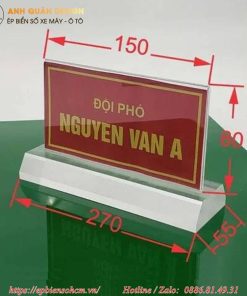 bảng Mica biển tên