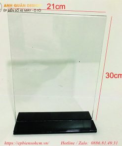 bảng Mica để bàn A4