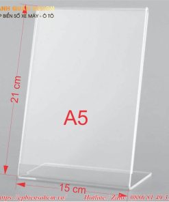bảng menu Mica A5