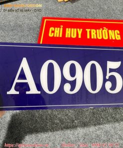 Bảng số phòng Mica