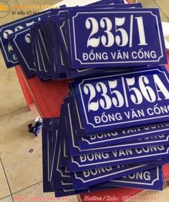 Bảng số phòng Mica