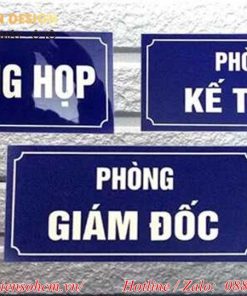 Bảng tên phòng Mica theo yêu cầu, đẹp, rõ ràng và chuyên nghiệp 3 Bảng tên phòng Mica