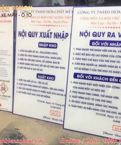 Bảng thông báo mica