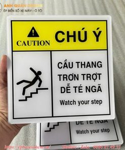Bảng Biển cảnh báo bằng Mica