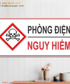 Bảng Biển cảnh báo bằng Mica