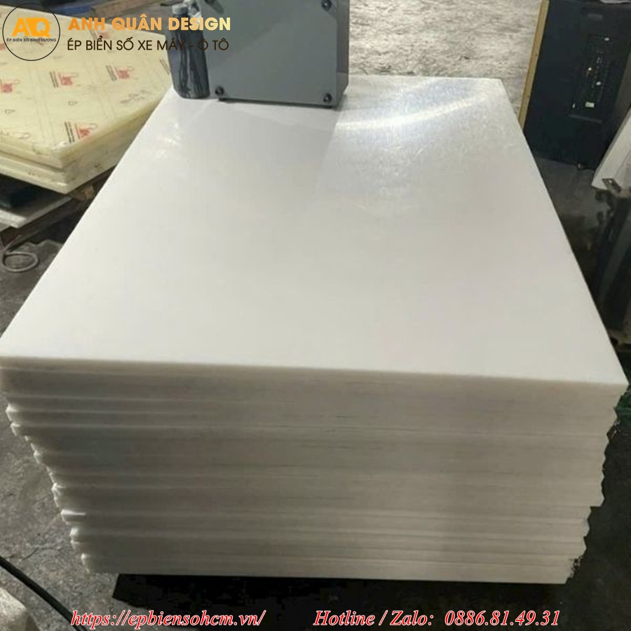 Gia công cắt lẻ tấm nhựa PTFE kích thước theo yêu cầu Gia công cắt lẻ tấm nhựa PTFE kích thước theo yêu cầu