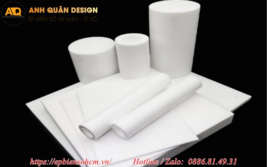 Gia công cắt lẻ tấm nhựa PTFE kích thước theo yêu cầu Gia công cắt lẻ tấm nhựa PTFE kích thước theo yêu cầu