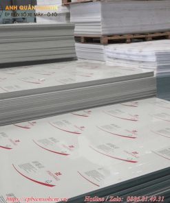 Gia công cắt lẻ tấm nhựa PVC kích thước theo yêu cầu
