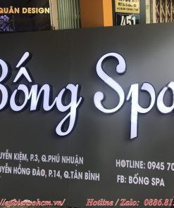 Làm Bảng Hiệu Hộp Đèn Mica