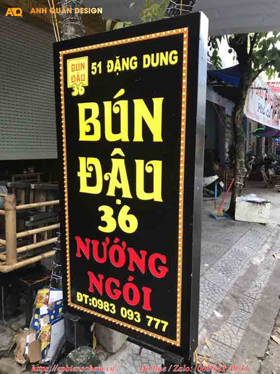 Làm Bảng Hiệu Hộp Đèn Mica Làm Bảng Hiệu Hộp Đèn Mica